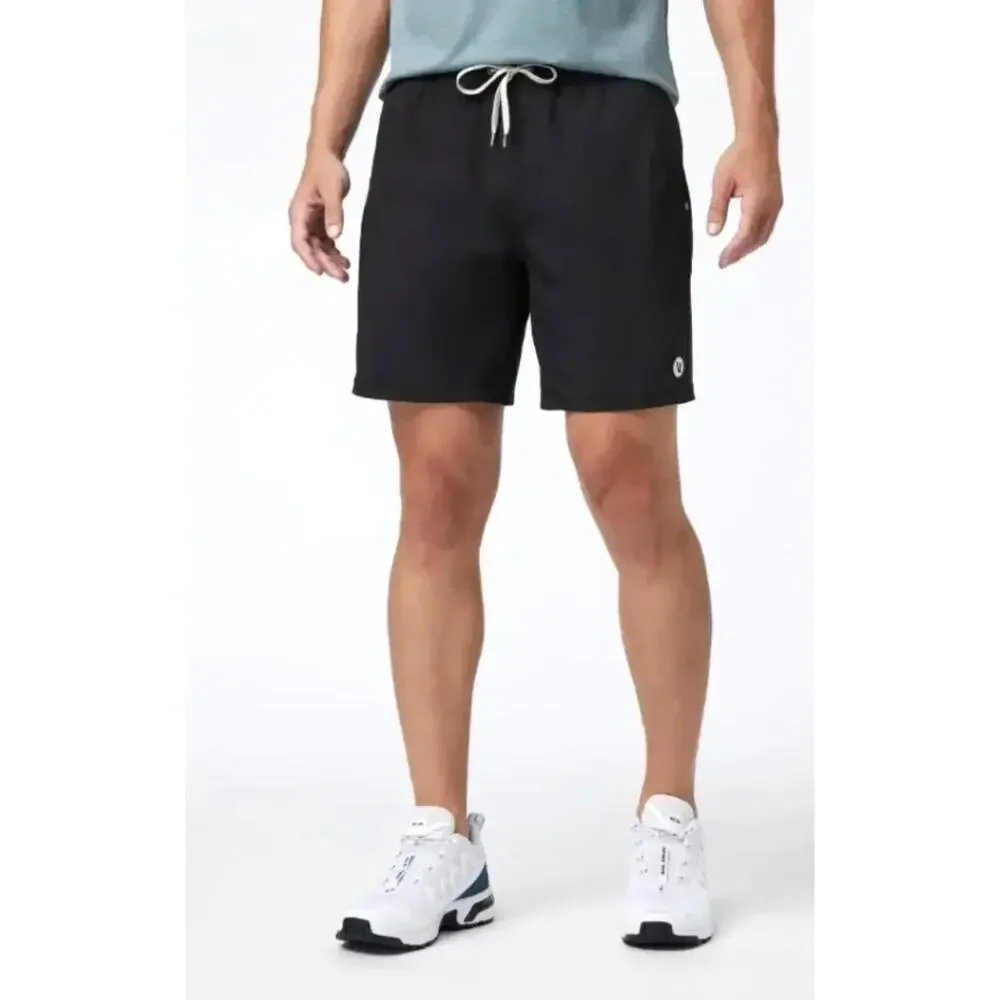 Vuori Kore Shorts Black 7" Lined Performance V302 Men's L - Picture 1 of 4